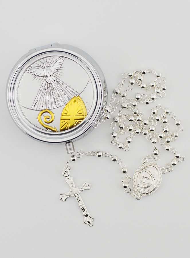 Cadeau de Confirmation Custode & Chapelet (pic 1)