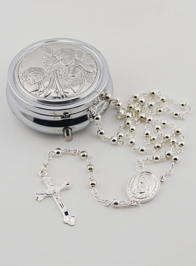 Chapelet & Boîte Ange Gardien (pic 2)