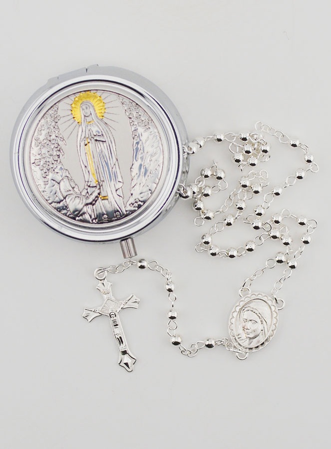 Chapelet & Boîte de Lourdes (pic 1)