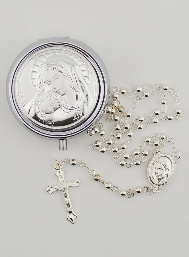 Chapelet & Boîte Vierge à l'Enfant (pic 1)