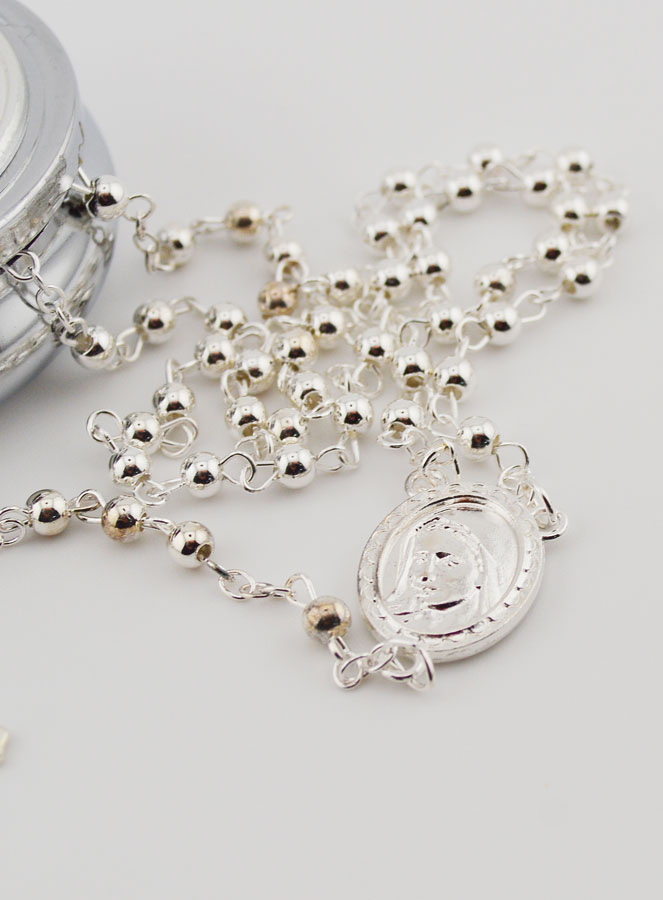 Custode Vierge à l'Enfant Avec Chapelet (pic 3)