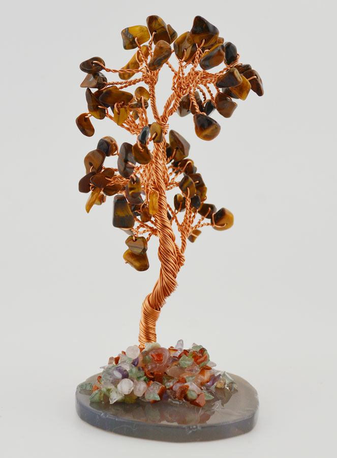 Arbre de Vie sur Agate - Oeil de Tigre (pic 2)