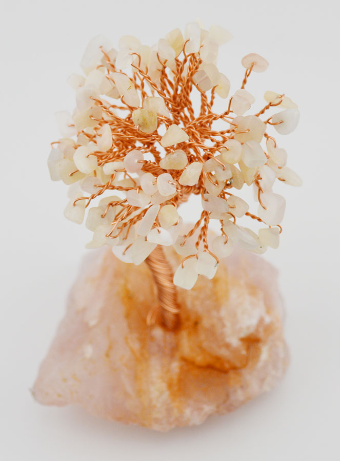 Arbre de Vie Quartz Rose & Pierre de Lune (pic 2)