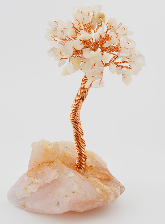 Arbre de Vie Quartz Rose & Pierre de Lune (pic 3)