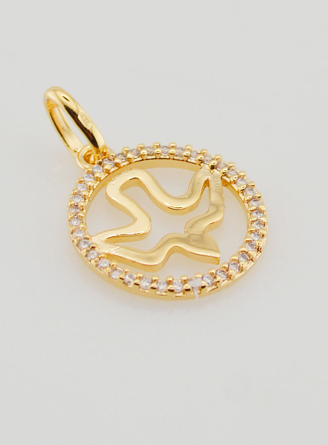 Médaille de Confirmation Ajourée 15mm - Esprit Saint (pic 3)