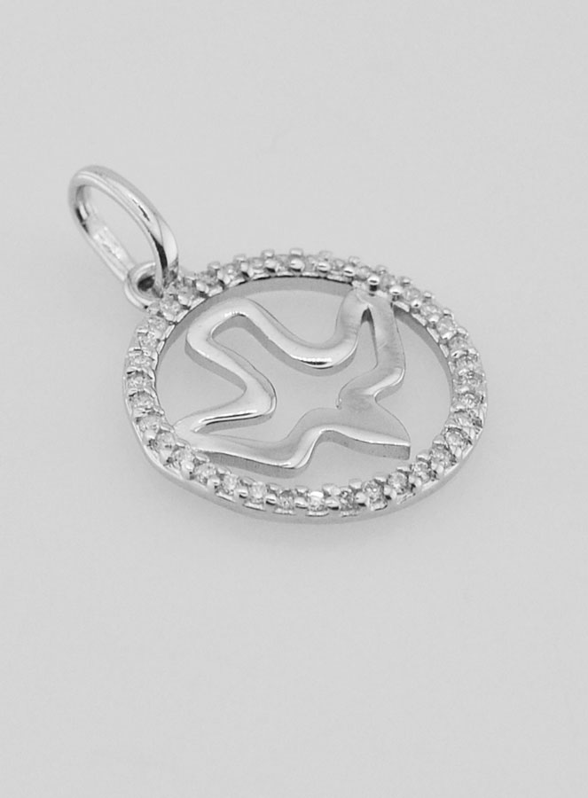 Médaille de Confirmation Ajourée 15mm - Esprit Saint (pic 3)