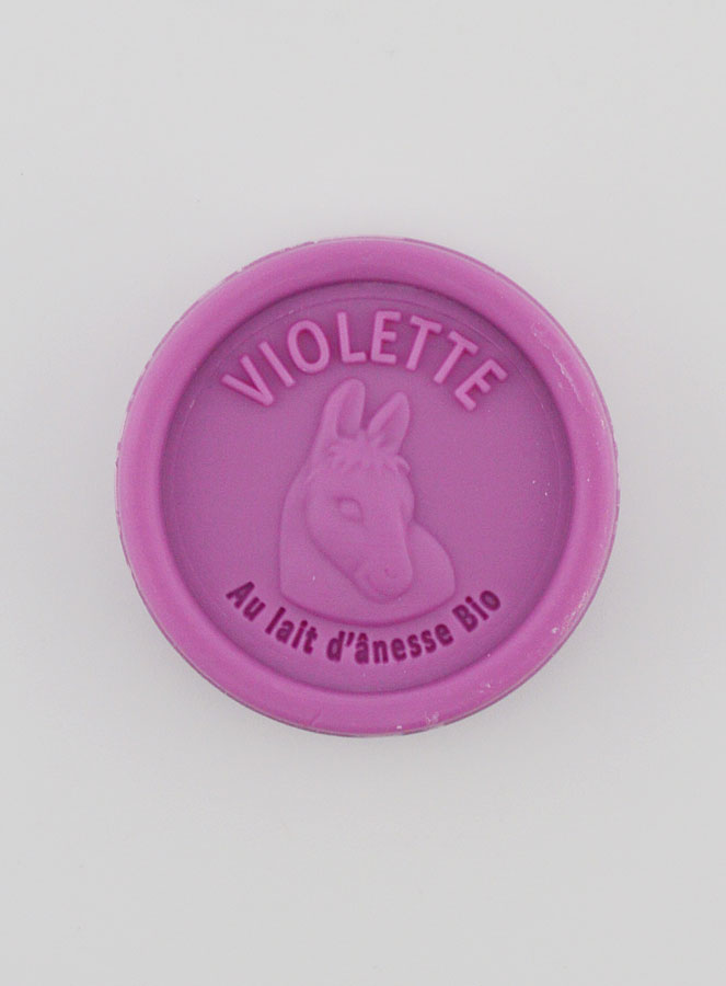 Savon Lait d'Ânesse Bio & Violette - 25g (pic 1)
