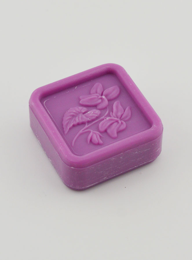 Savon à l'Huile d'Olive AOP & Violette - 25g (pic 3)