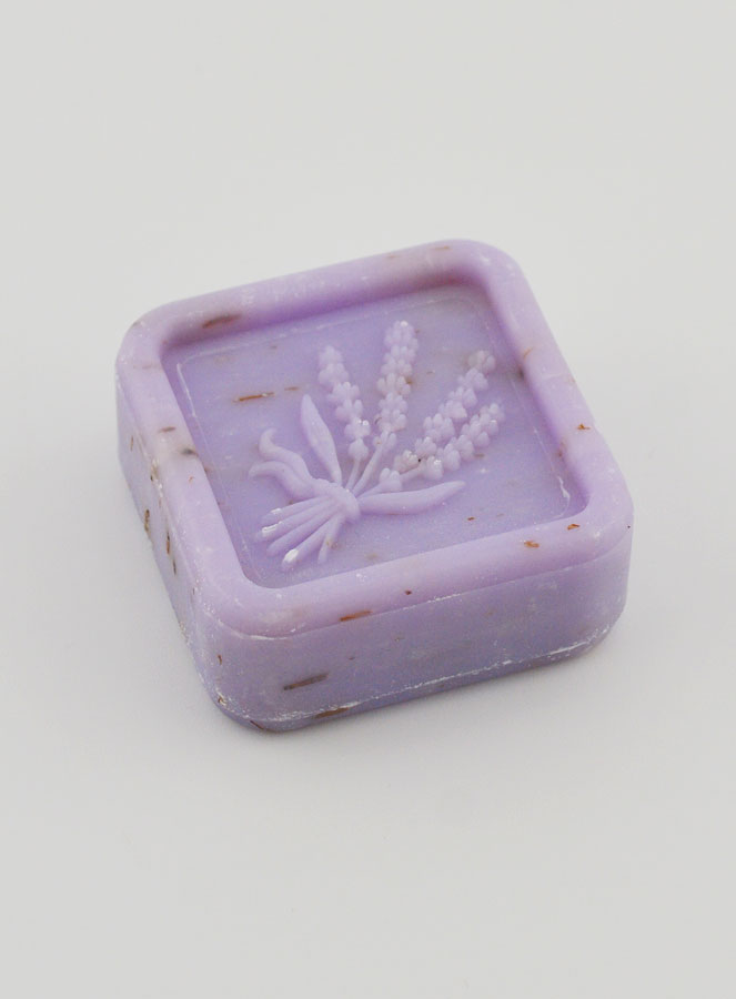 Savon à l'Huile d'Olive AOP & Lavande Exfoliante - 25g (pic 3)