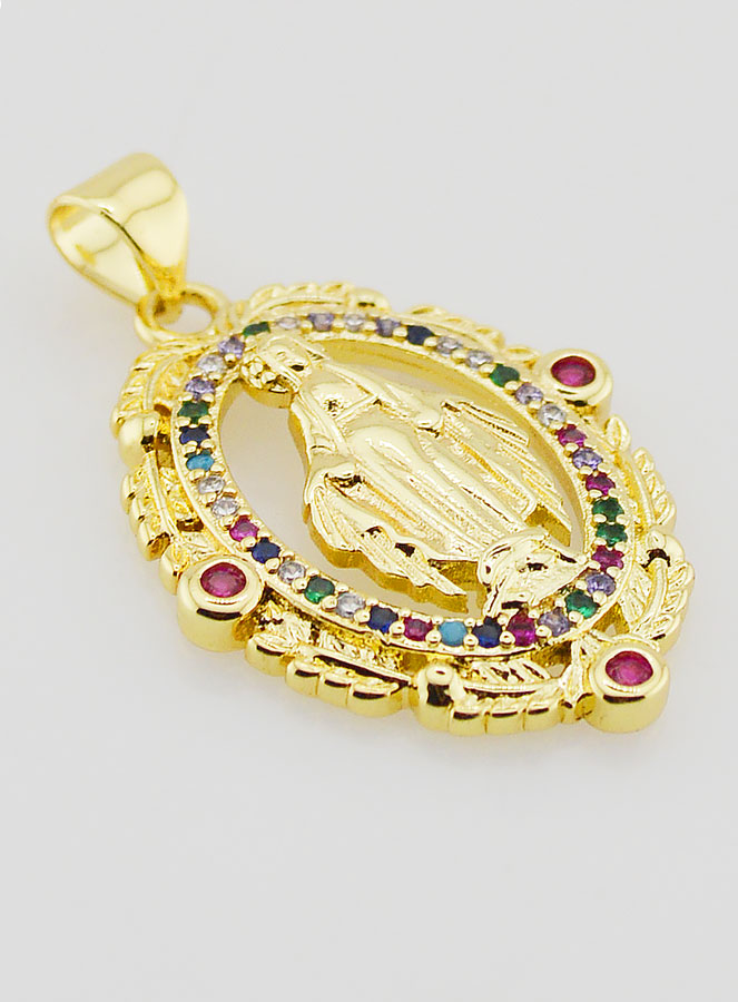 Médaille Miraculeuse Ajourée - 25mm (pic 3)