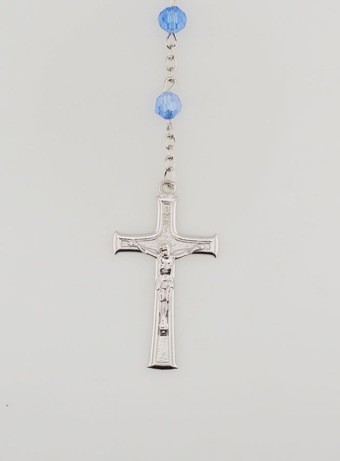 Chapelet Médaille Miraculeuse - Bleu (pic 3)