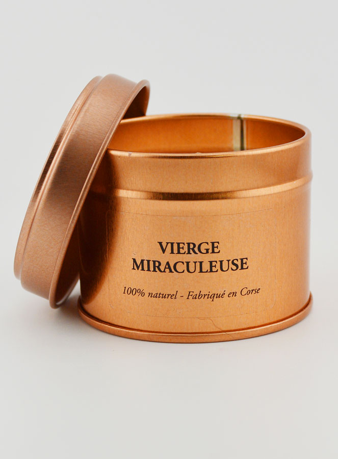 Bougie Parfumée Artisanale - Vierge Miraculeuse (pic 1)