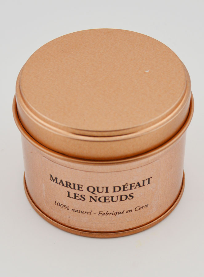 Bougie Parfumée Artisanale - Marie Qui défait les Noeuds (pic 4)