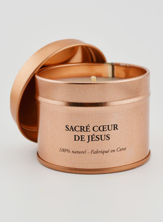 Bougie Parfumée Artisanale - Sacré Coeur de Jésus (pic 1)