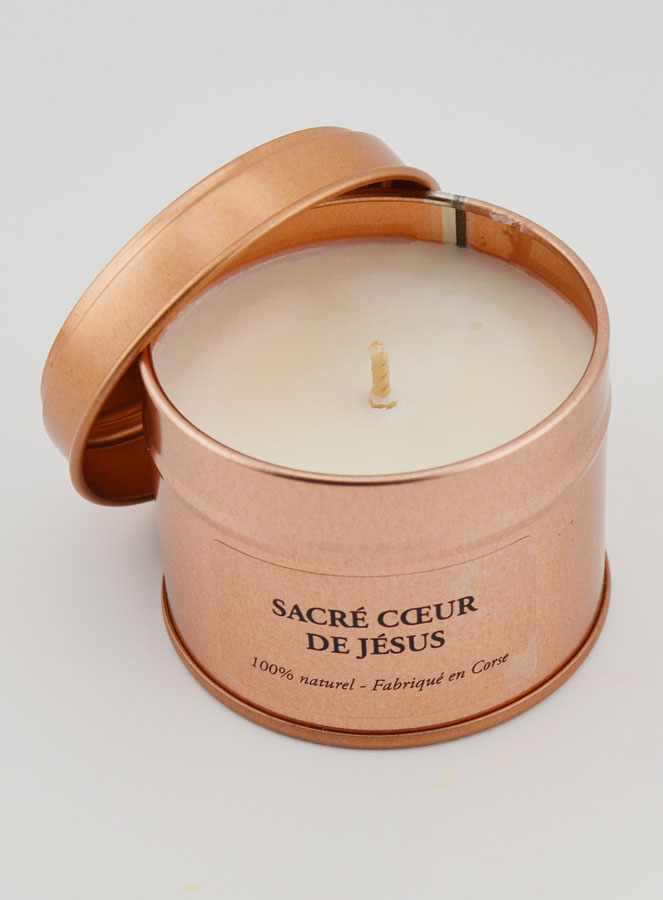 Bougie Parfumée Artisanale - Sacré Coeur de Jésus (pic 2)