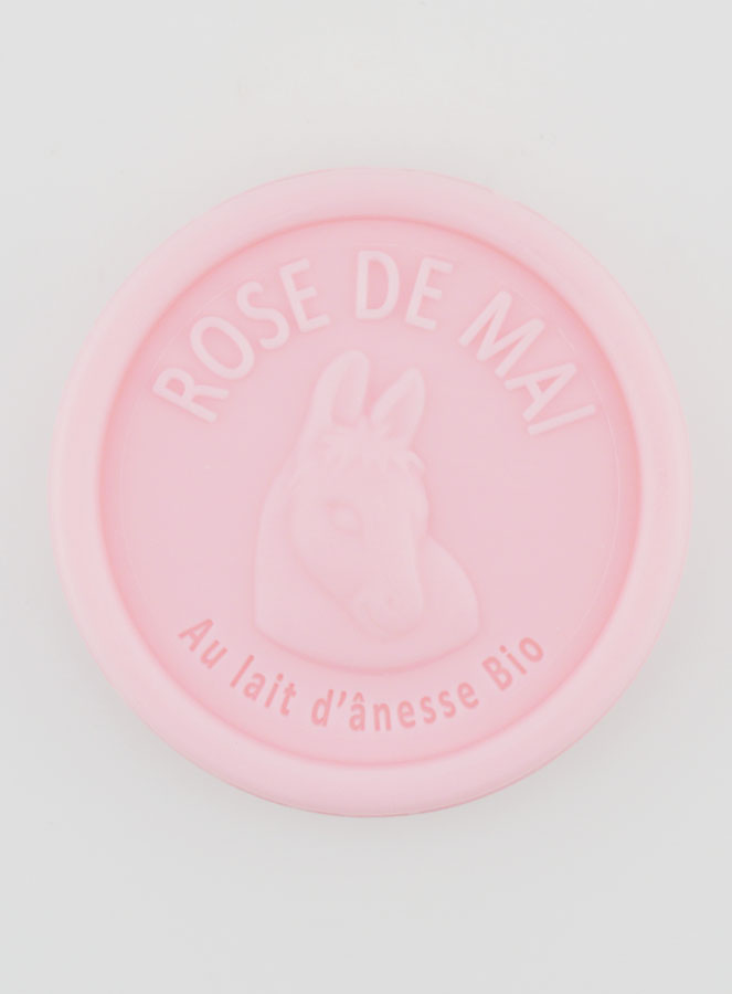 Savon Lait d'Ânesse Bio & Rose de Mai - 100g (pic 1)
