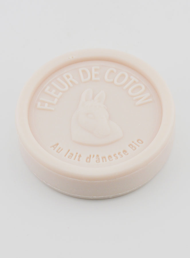 Savon Lait d'Ânesse Bio & Fleur de Coton - 100g (pic 3)