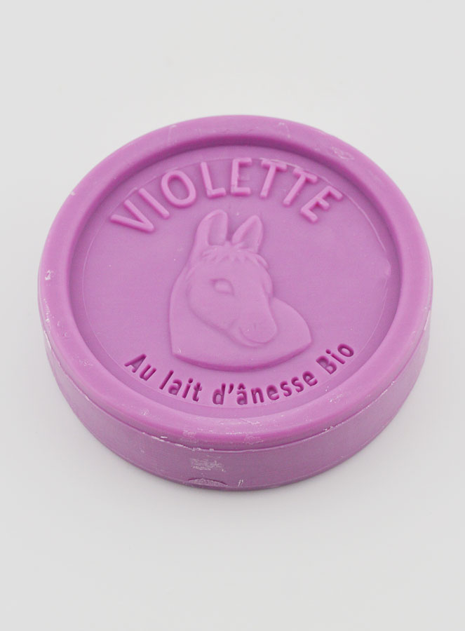 Savon Lait d'Ânesse Bio & Violette - 100g (pic 3)