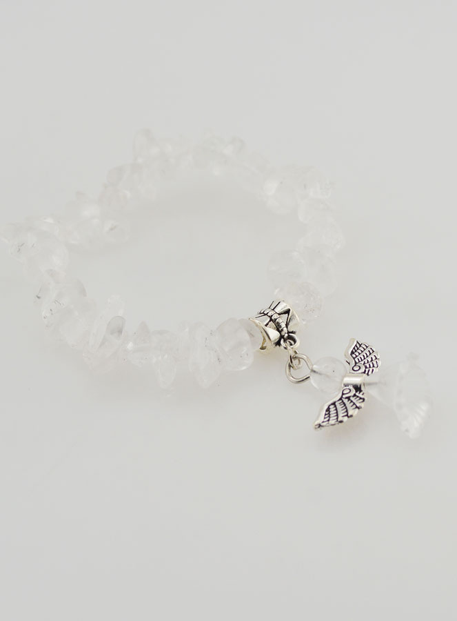 Bracelet Enfant Ange Gardien - Blanc (pic 4)