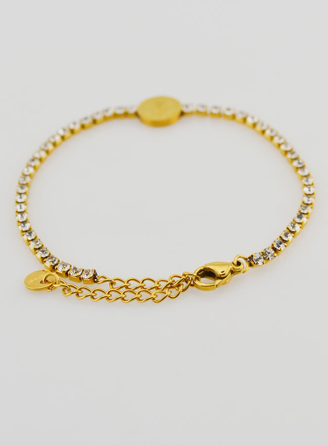 Bracelet de Saint Benoît en Inox Doré (pic 4)