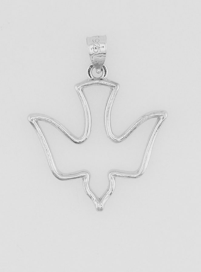 Médaille de Confirmation Saint Esprit en Argent (pic 1)