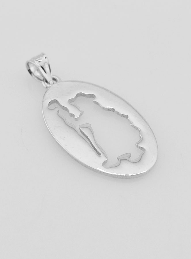 Médaille Saint Jacques de Compostelle - 20mm (pic 3)