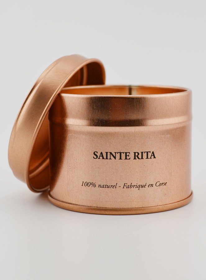 Bougie Parfumée Artisanale - Sainte Rita (pic 1)