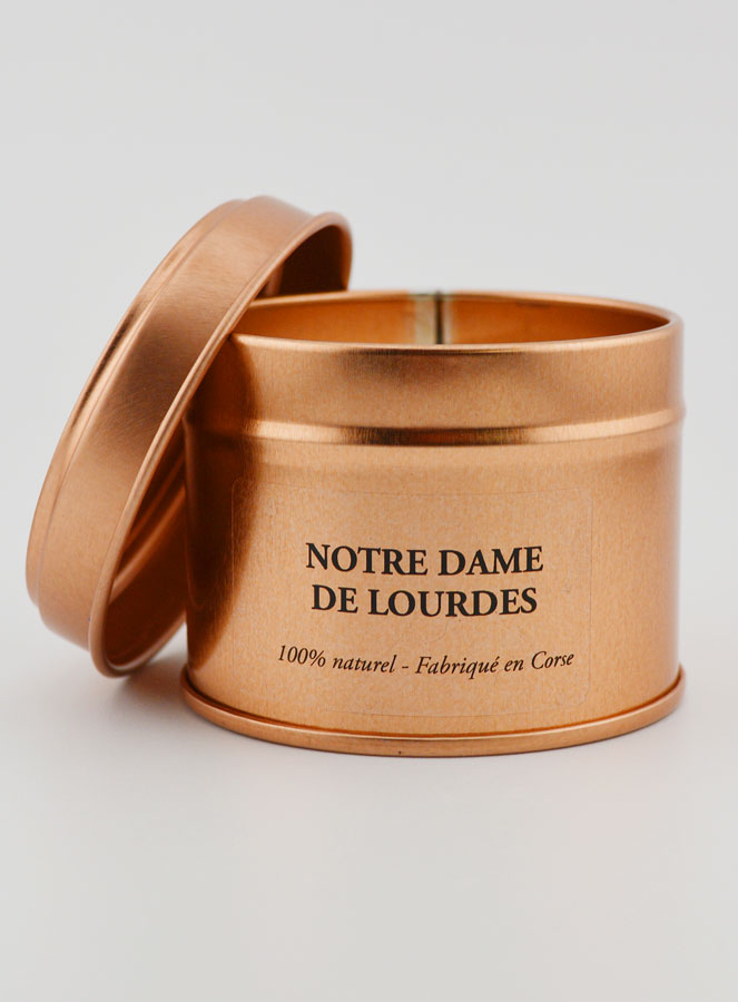 Bougie Parfumée Artisanale - Notre Dame de Lourdes (pic 1)