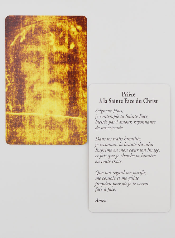 Carte de Prière - Linceul de Turin (pic 3)