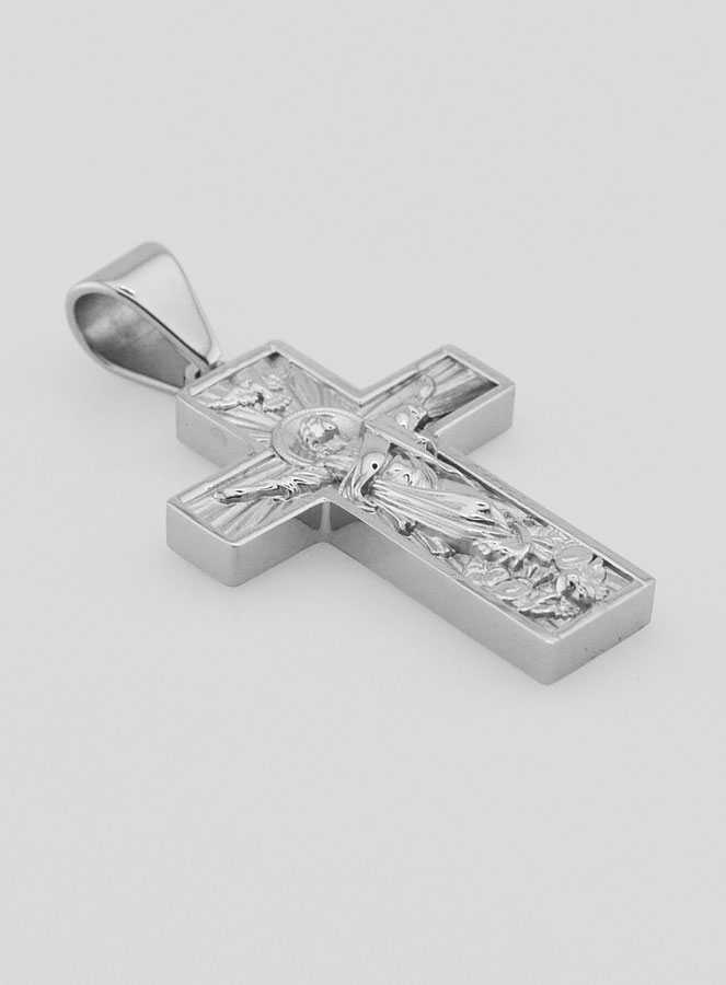Pendentif Croix Christ Rédempteur - 35mm (pic 3)