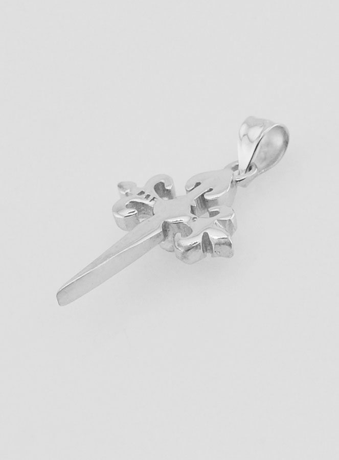 Croix de Saint Jacques en Argent -15mm (pic 4)