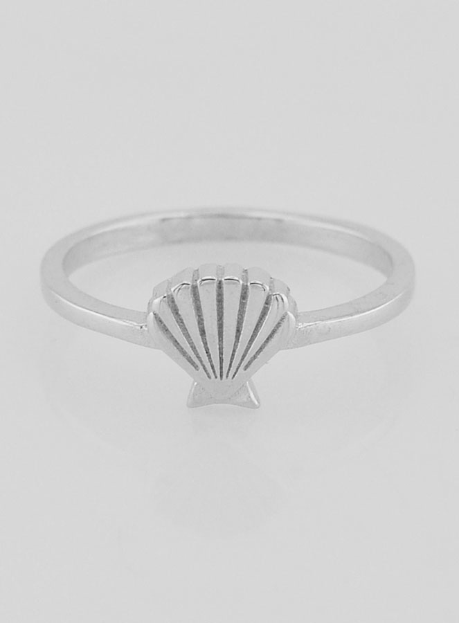 Bague Argent Coquille St Jacques de Compostelle - T58 (pic 1)