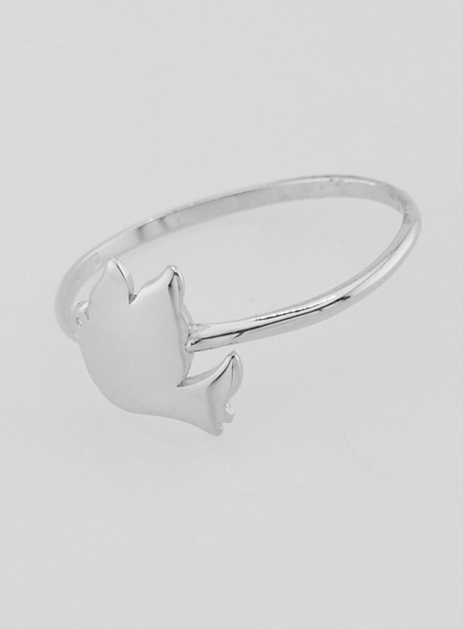 Bague Colombe de la Paix en Argent - T60 (pic 2)