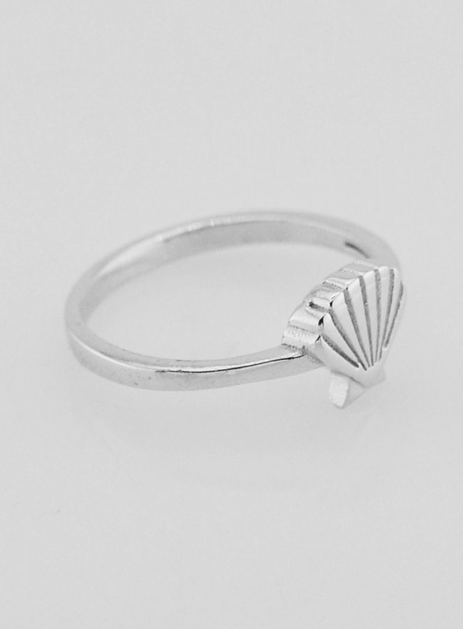 Bague Argent Coquille St Jacques de Compostelle - T54 (pic 3)