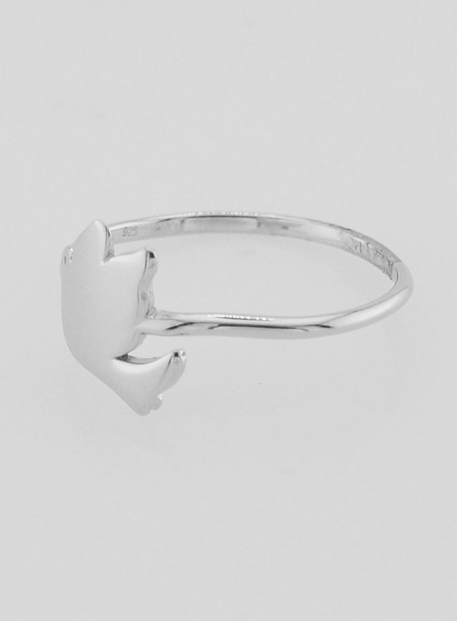 Bague Colombe de la Paix en Argent - T56 (pic 2)