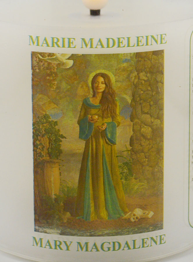Bougie d'Église à Piles - Marie Madeleine (pic 3)