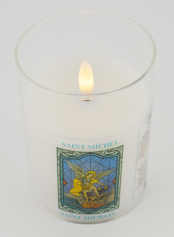 Veilleuse LED - Prière à Saint Michel (pic 2)
