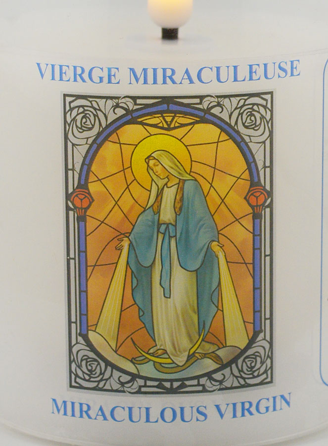Veilleuse LED - Prière à la Vierge Miraculeuse (pic 3)