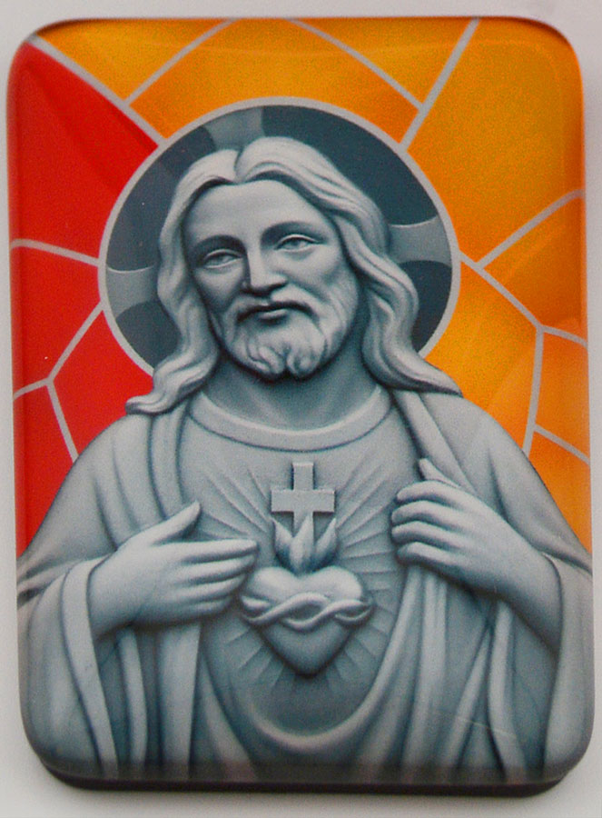 Magnet & Livret de Neuvaine - Sacré Coeur de Jésus (pic 4)