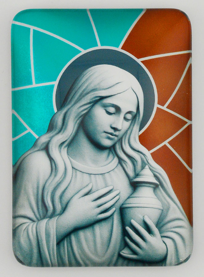 Magnet & Livret de Neuvaine - Sainte Marie Madeleine (pic 4)