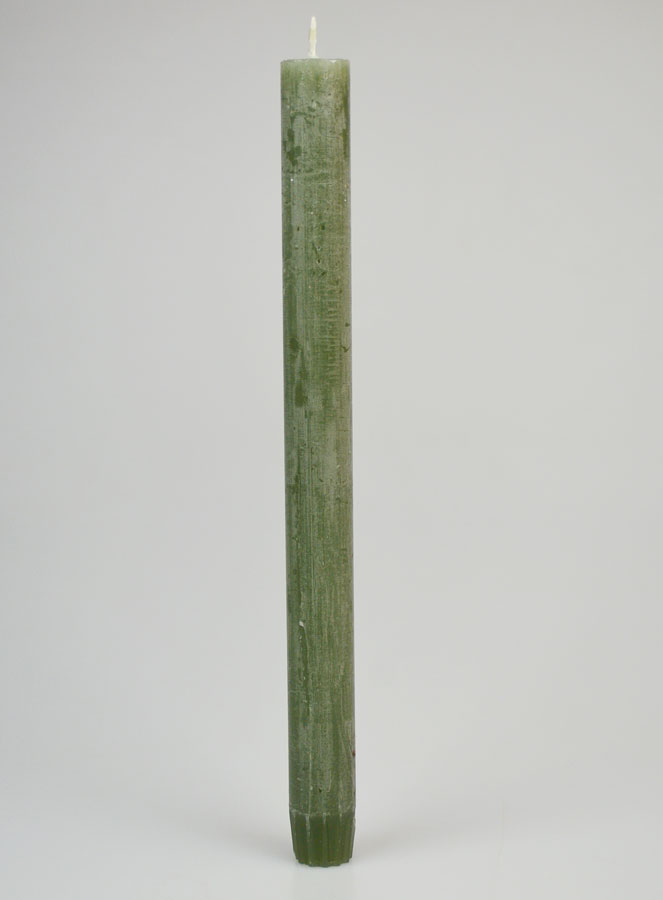 Bougie de Prière Teintée Masse - Olive (pic 1)