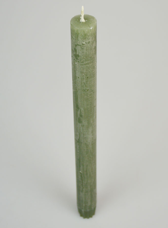 Bougie de Prière Teintée Masse - Olive (pic 2)