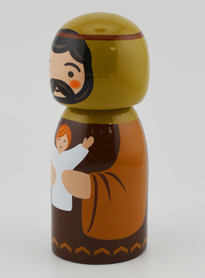 Statue de Saint Jospeh - 10cm (pic 2)