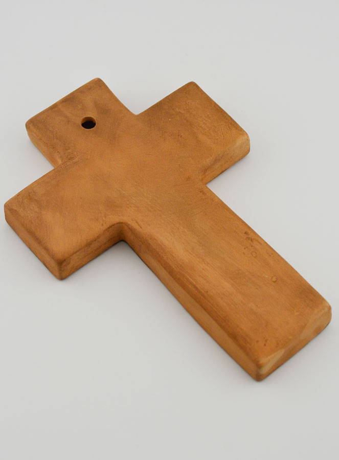 Croix en Céramique Anges Gardiens - 15cm (pic 4)