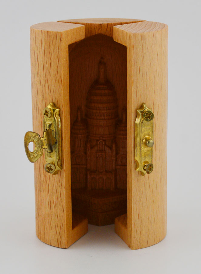 Triptyque en Bois Massif - Basilique du Sacré Coeur (pic 4)