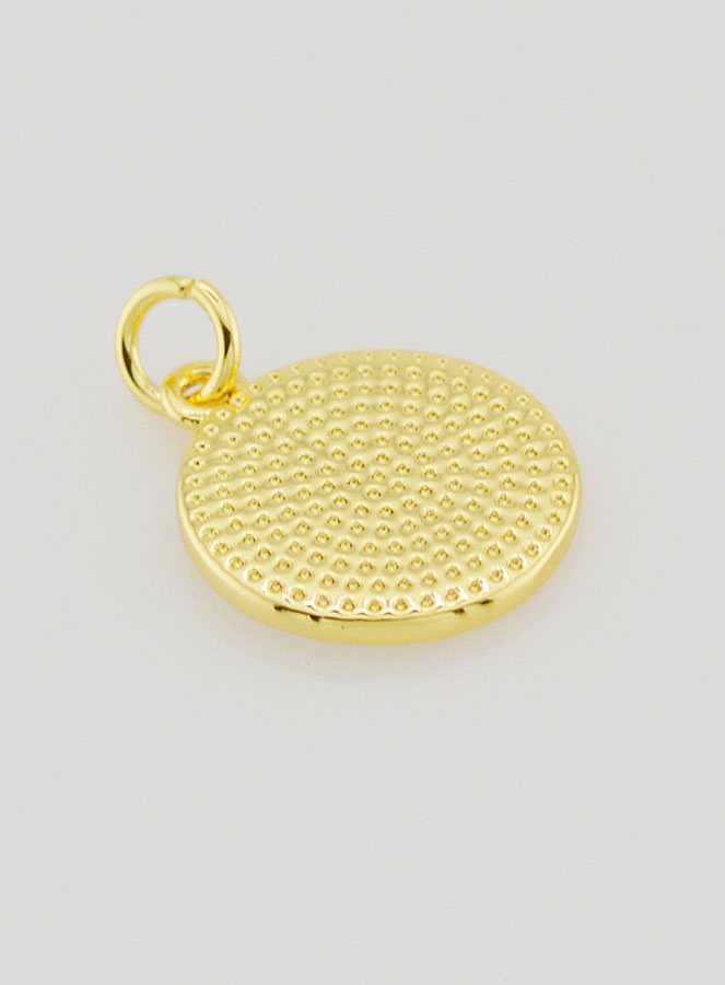 Pendentif Croix 14mm - Blanc (pic 4)