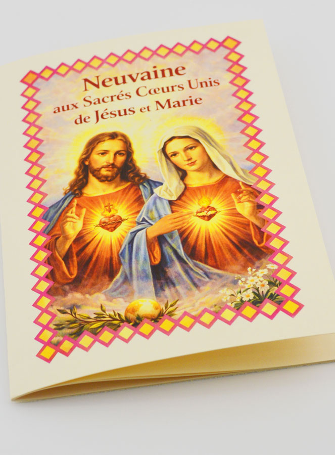 Livret de Neuvaine Sacrés Coeurs Unis de Jésus & Marie (pic 2)