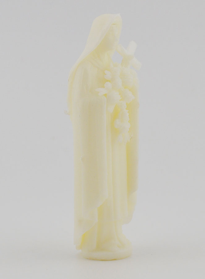 Statue de Sainte Thérèse Fluo Avec Carte - 8cm (pic 3)