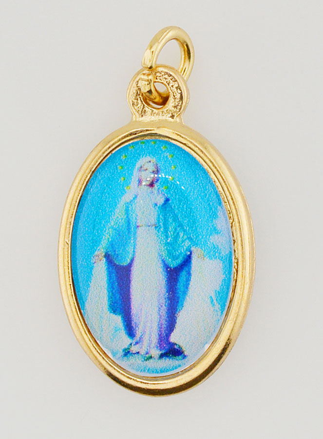 Médaille Miraculeuse Dorée - 25mm (pic 3)