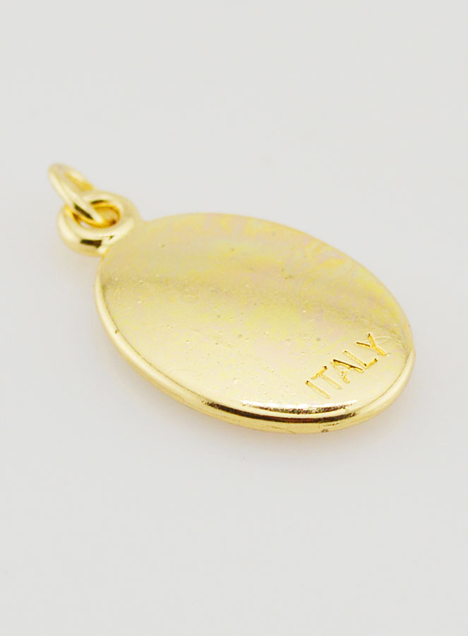 Médaille Sainte Marie Madeleine Dorée - 25mm (pic 4)